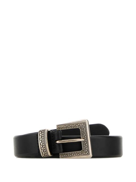 Prada leather belt - Black - zdjęcie produktu nr 1