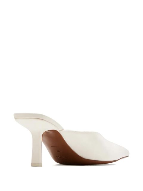 NEOUS Matar lace-detail pointed-toe mules - White