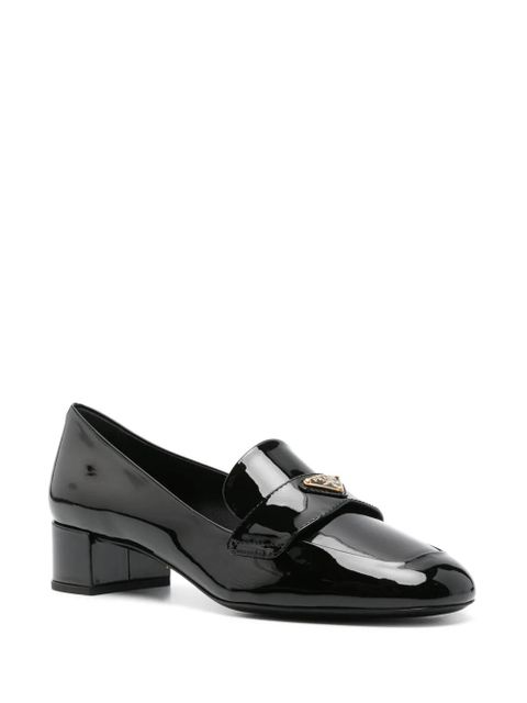 Prada 35mm patent-leather pumps - Black