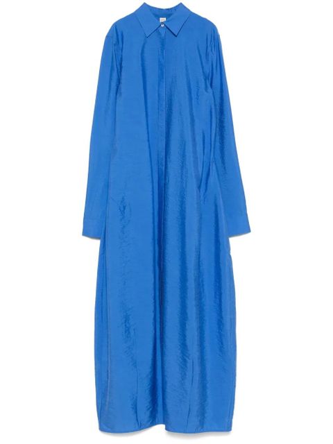 TOTEME Parachute shirt dress - Blue - zdjęcie produktu nr 1