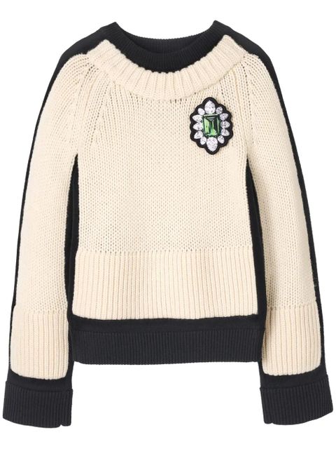 Marc Jacobs Trompe L'Oleil jumper - White - zdjęcie produktu nr 1