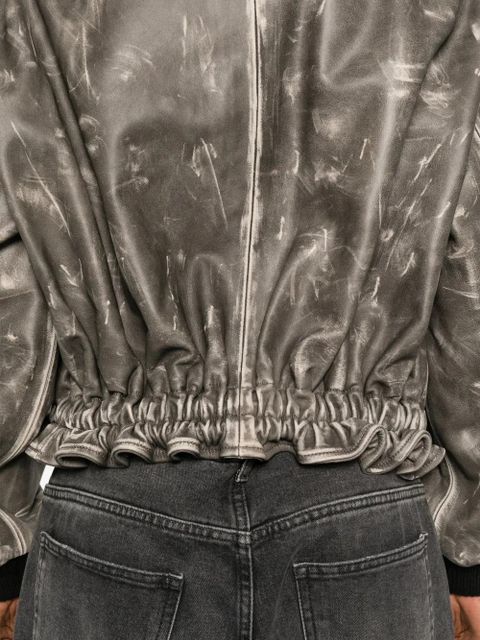 ducie Luna distressed jacket - Black