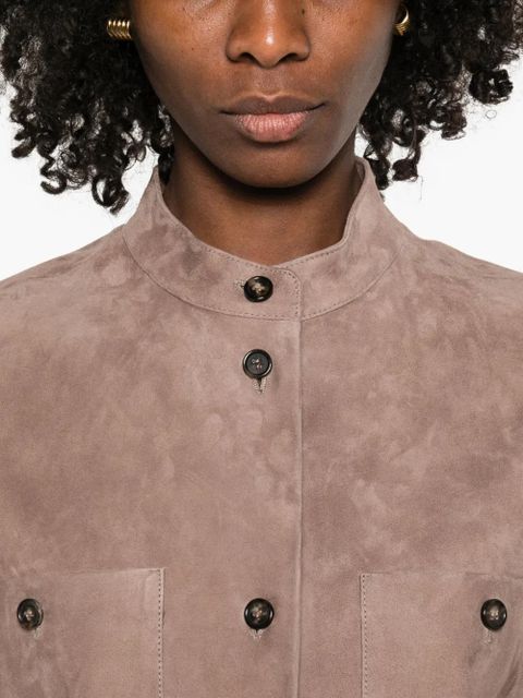 Max Mara buttoned pocket jacket - Neutrals