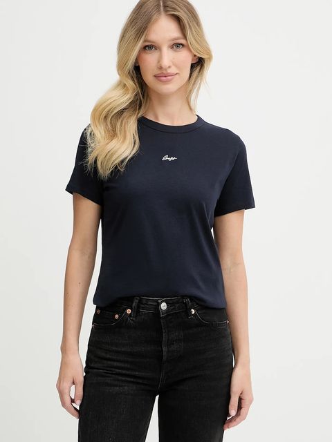 BOSS Orange t-shirt bawełniany C_Elogo_5_s - zdjęcie produktu nr 1