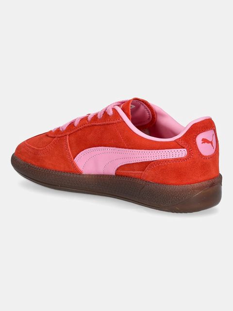 Puma sneakersy zamszowe Palermo Cobalt Glaze kolor czerwony 396463