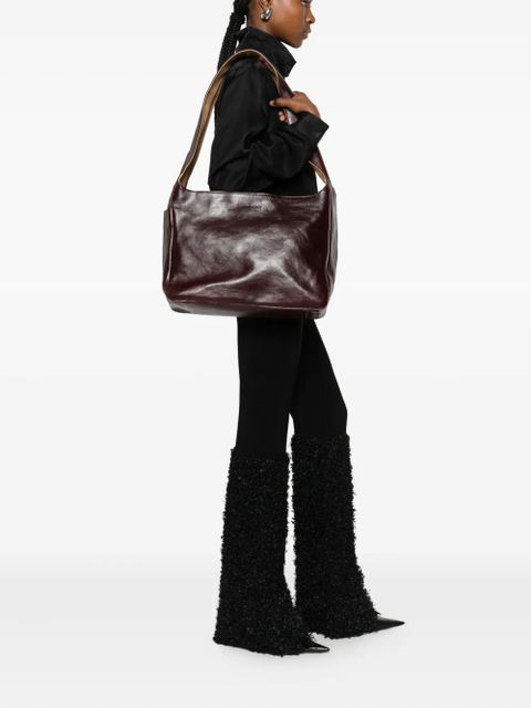 OUR LEGACY leather shoulder bag - Red