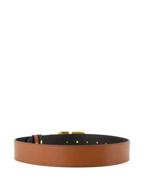 Valentino Garavani VLogo reversible belt - Brown