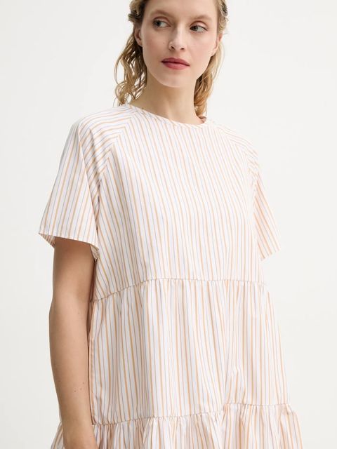 2NDDAY sukienka Loretta kolor pomarańczowy mini oversize 2252128245