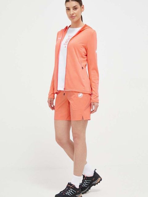 Mammut szorty outdoorowe Aenergy Light SO kolor różowy - zdjęcie produktu nr 2