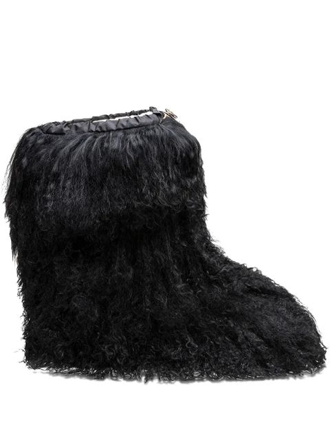 BOGNER furry wool boots - Black - zdjęcie produktu nr 1