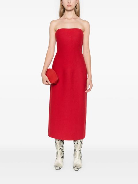 Gabriela Hearst Immanuel midi dress - Red - zdjęcie produktu nr 2