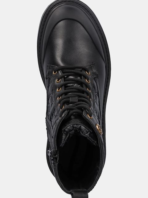 Pinko workery Mia 25 damskie kolor czarny na platformie SD0401T047Z99