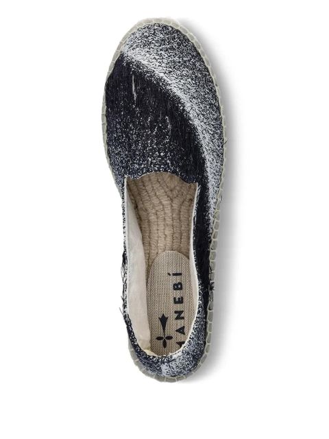 Manebi platform flat espadrilles - Blue