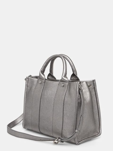 Juicy Couture torebka Iris Embroidery kolor srebrny BIJIR8946WVP