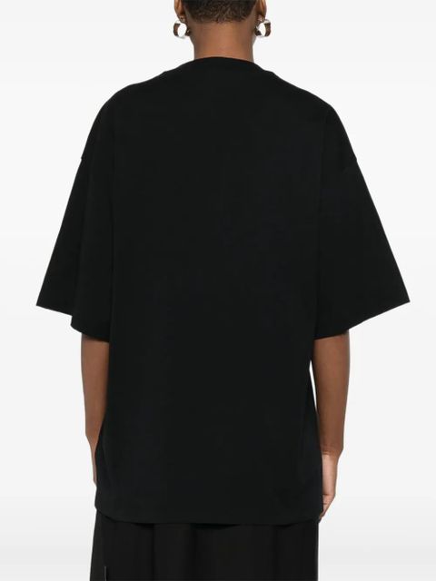 Moschino logo-detail T-shirt - Black