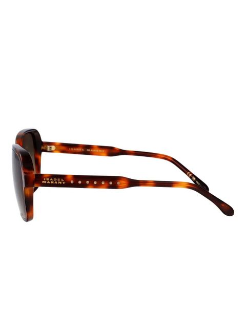 Isabel Marant Eyewear square-frame sunglasses - Brown
