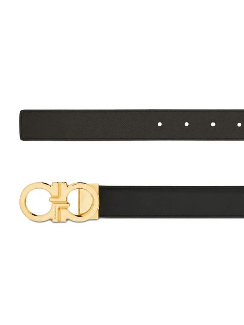 Ferragamo Gancini-buckle belt - Black - zdjęcie produktu nr 2