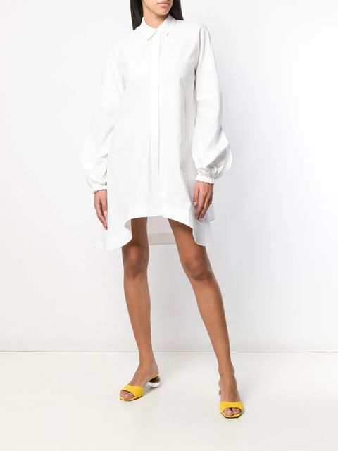 JW Anderson button down puff sleeve dress - White - zdjęcie produktu nr 2