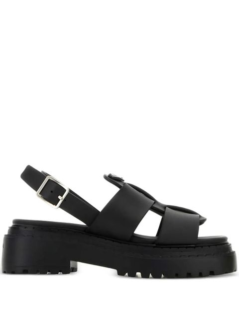 Prada buckle platform sandals - Black - zdjęcie produktu nr 1