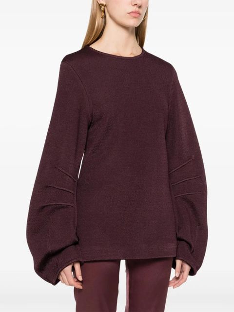 Jil Sander textured sweatshirt