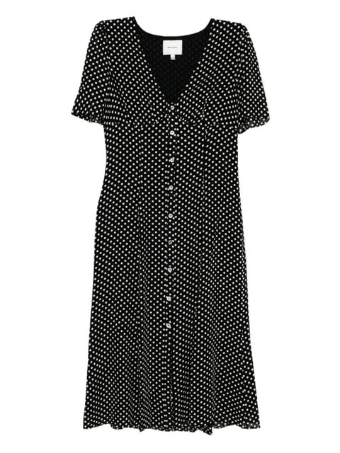 Reformation Lise dress - Black - zdjęcie produktu nr 1