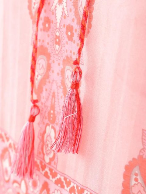 ETRO paisley-print mini dress - Red - zdjęcie produktu nr 2