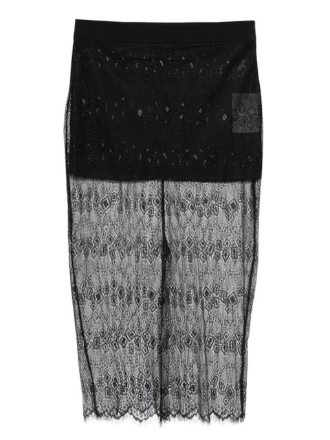 The Frankie Shop Alrose lace midi skirt - Black - zdjęcie produktu nr 1