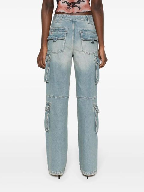 MISBHV Harness low-rise cargo jeans - Blue - zdjęcie produktu nr 2