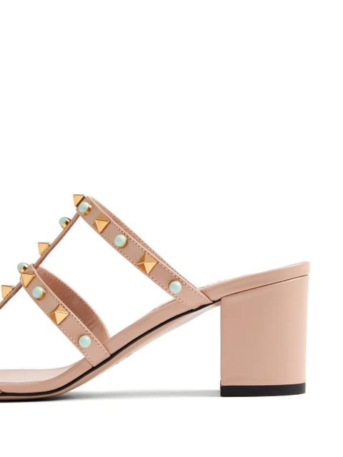 Valentino Garavani 60mm Rockstud embellished sandals - Pink