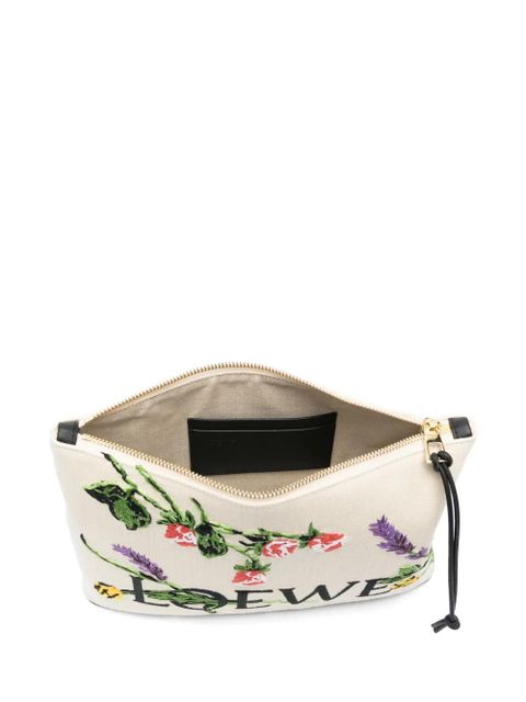 LOEWE medium Oblong clutch - Neutrals