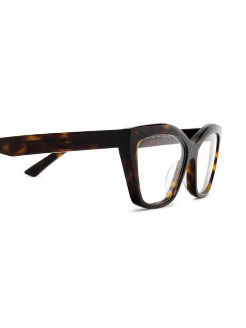 Balenciaga Eyewear cat-eye glasses - Brown