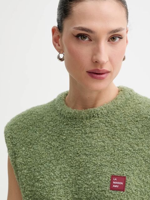 American Vintage kamizelka z dodatkiem wełny