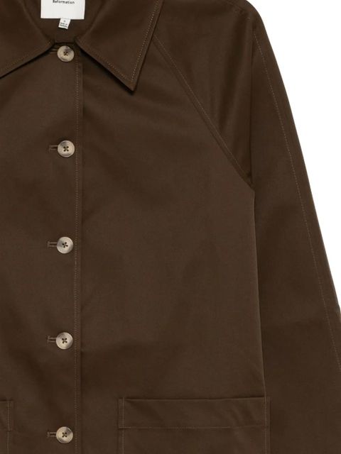 Reformation Fisher jacket - Brown