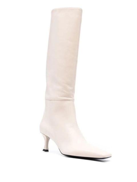 Proenza Schouler Trap knee-high boots - White
