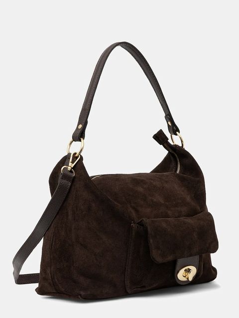 Answear.LAB torebka zamszowa - zdjęcie produktu nr 2