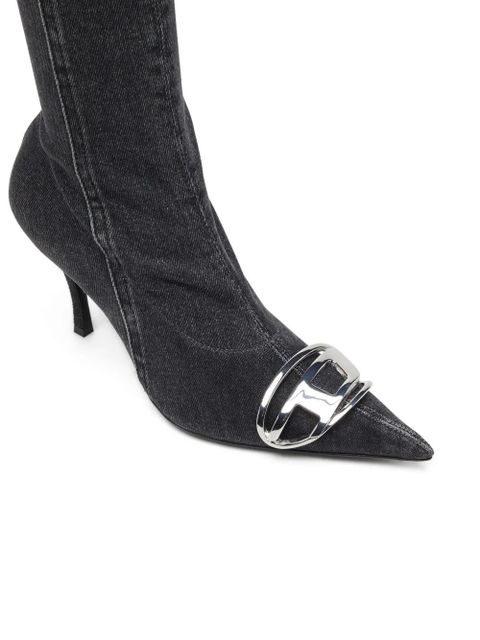 Diesel D-Venus knee-length boots - Black