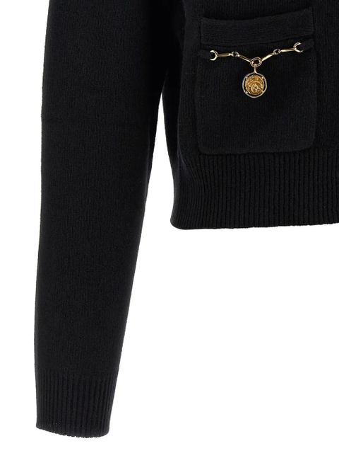 Chloé metal-button cardigan - Black