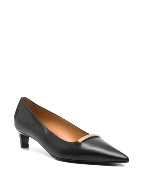 Tod's 40mm pointed-toe leather pumps - Black - zdjęcie produktu nr 2