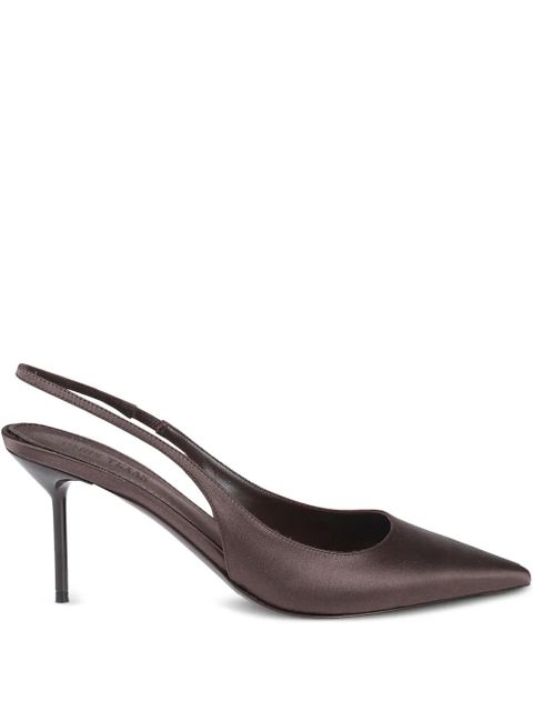 Paris Texas 70mm slingback heeled pumps - Brown - zdjęcie produktu nr 1