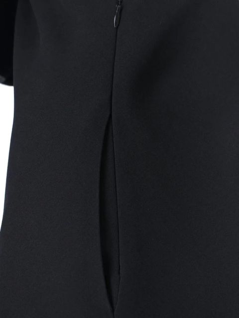 Balenciaga draped maxi dress - Black