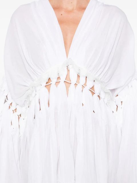 Christopher Esber cotton-blend dress - White - zdjęcie produktu nr 2