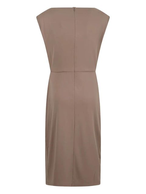 Lauren Ralph Lauren belt-detail midi dress - Neutrals - zdjęcie produktu nr 2