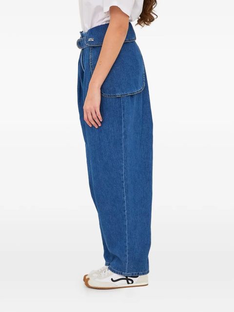 LOEWE anagram-detail jeans - Blue - zdjęcie produktu nr 2