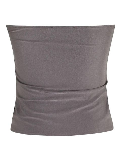 Coperni multi-buckle strapless top - Grey - zdjęcie produktu nr 1