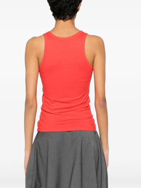 Coperni logo-embroidered tank top
