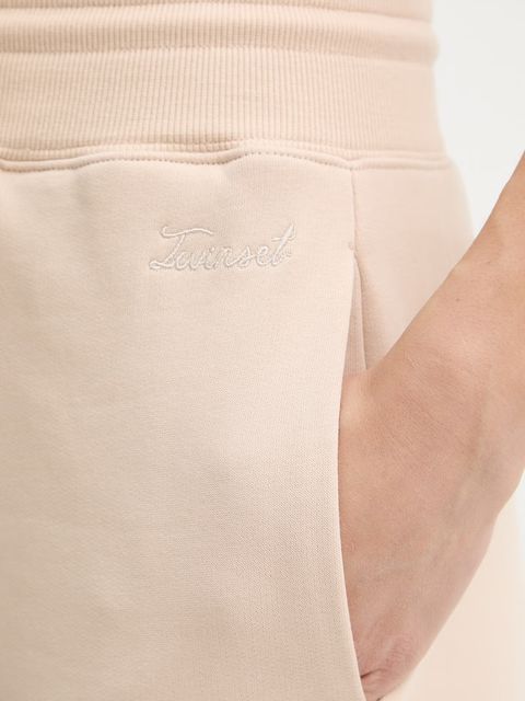 Twinset spodnie dresowe bawełniane