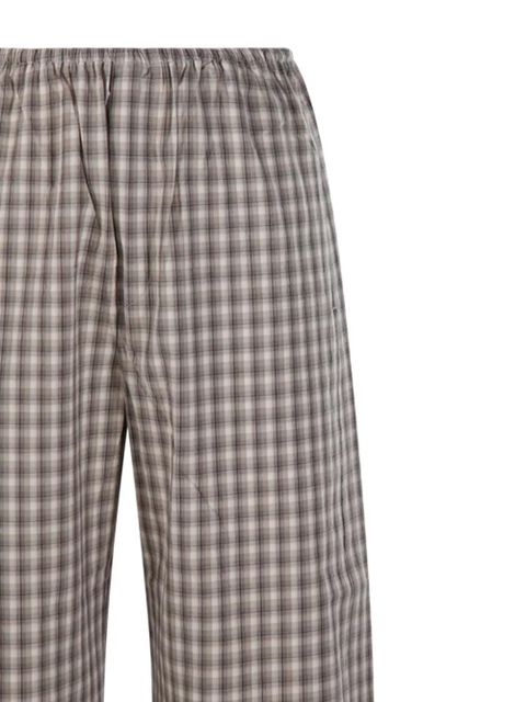 Nanushka Yayoi check trousers - Neutrals