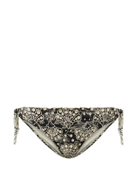 TWINSET embroidered bikini bottoms - Black - zdjęcie produktu nr 1