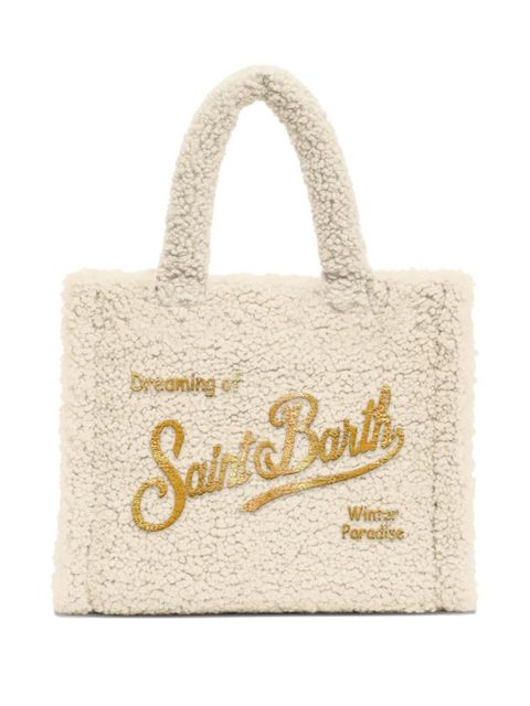 MC2 Saint Barth Vanity faux-fur tote bag - Neutrals - zdjęcie produktu nr 1