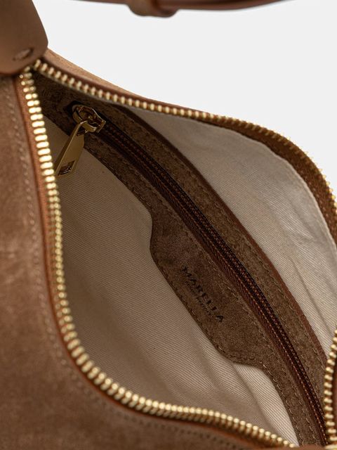 Marella torebka zamszowa MLAPUZZLE